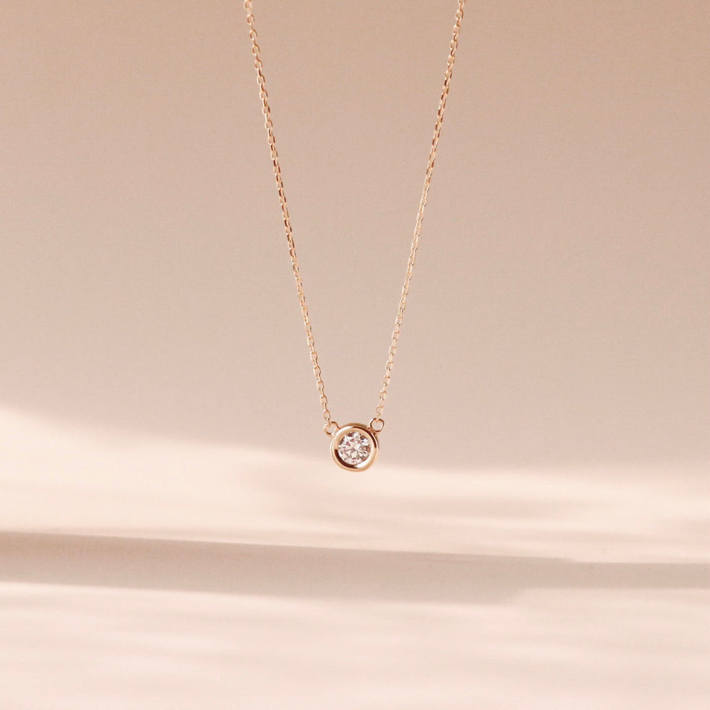 ELVORIA Stella Star Necklace – 18K Gold Plated 925 Sterling Silver