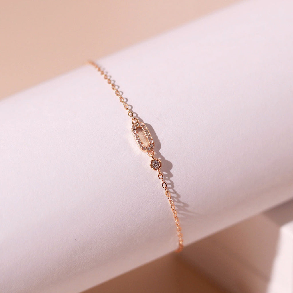 ELVORIA Rincy Bracelet – 14K Gold Plated 925 Sterling Silver