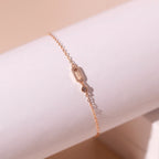 ELVORIA Rincy Bracelet – 14K Gold Plated 925 Sterling Silver