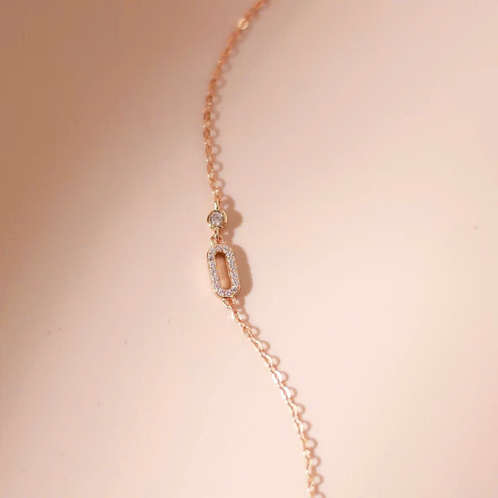 ELVORIA Rincy Bracelet – 14K Gold Plated 925 Sterling Silver