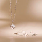 ELVORIA Cindy Modern Clover Bracelet – Rose Gold & Platinum Plated 925 Sterling Silver