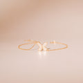 ELVORIA Eri Butterfly Bracelet – 18K Gold Plated 925 Sterling Silver