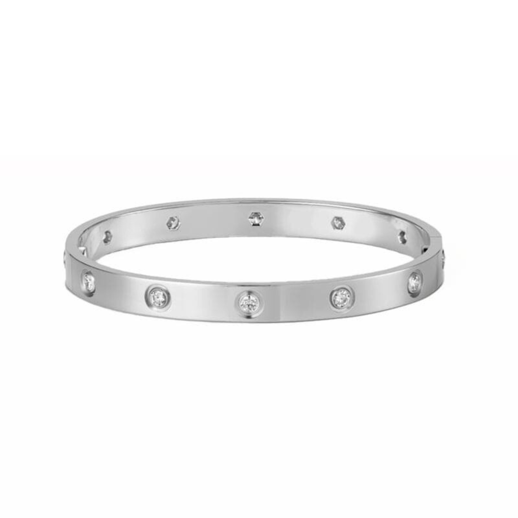 18K Celestial Ten Diamonds Love Bracelet