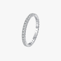 Elegant CZ Promise Ring – 925 Sterling Silver