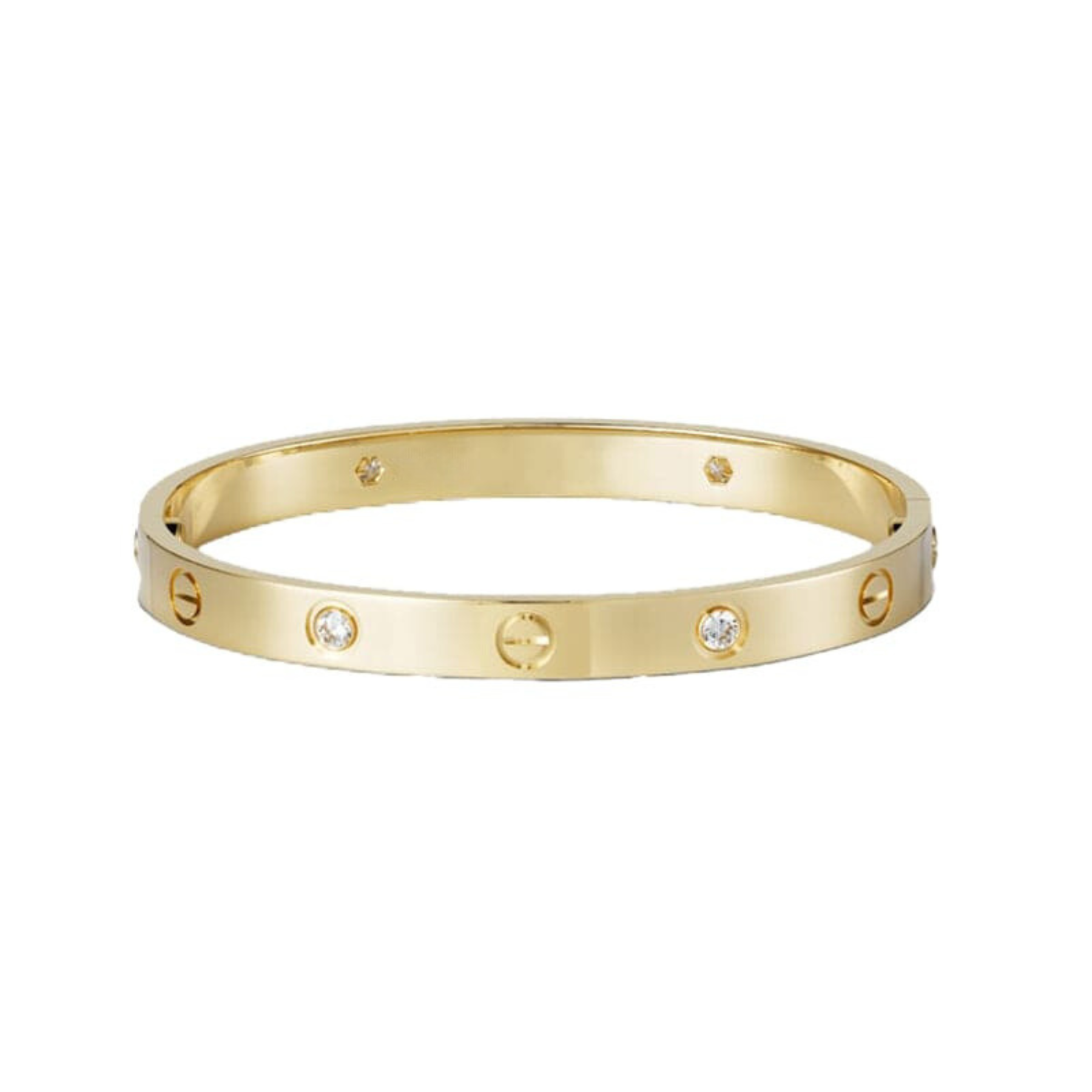 18K Celestial Four Diamonds Love Bracelet