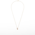 18K Celestial Trinity Cushion Diamond Necklace