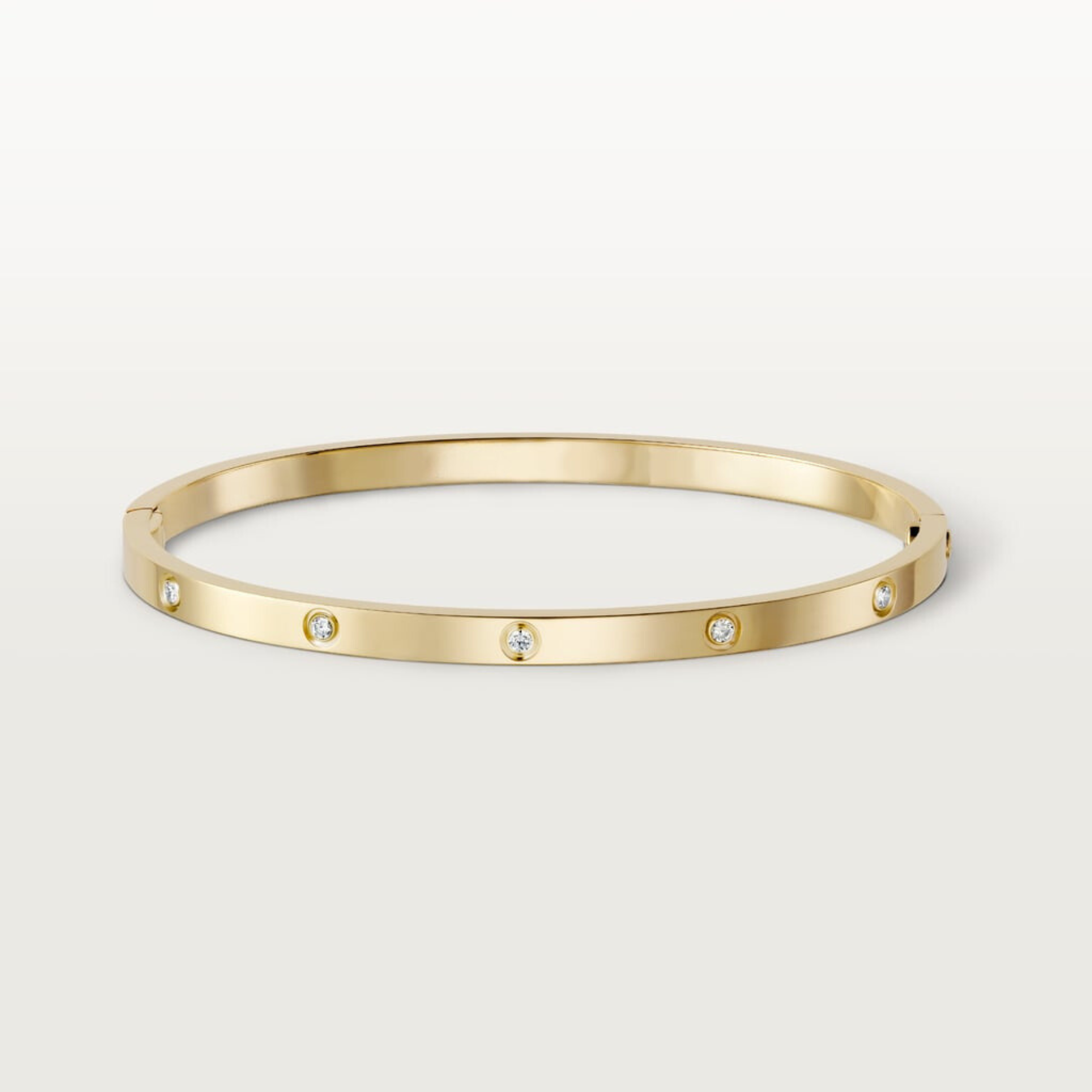 18K Celestial Love Ten Diamonds Small Bracelet