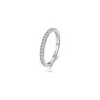 Elegant CZ Promise Ring – 925 Sterling Silver