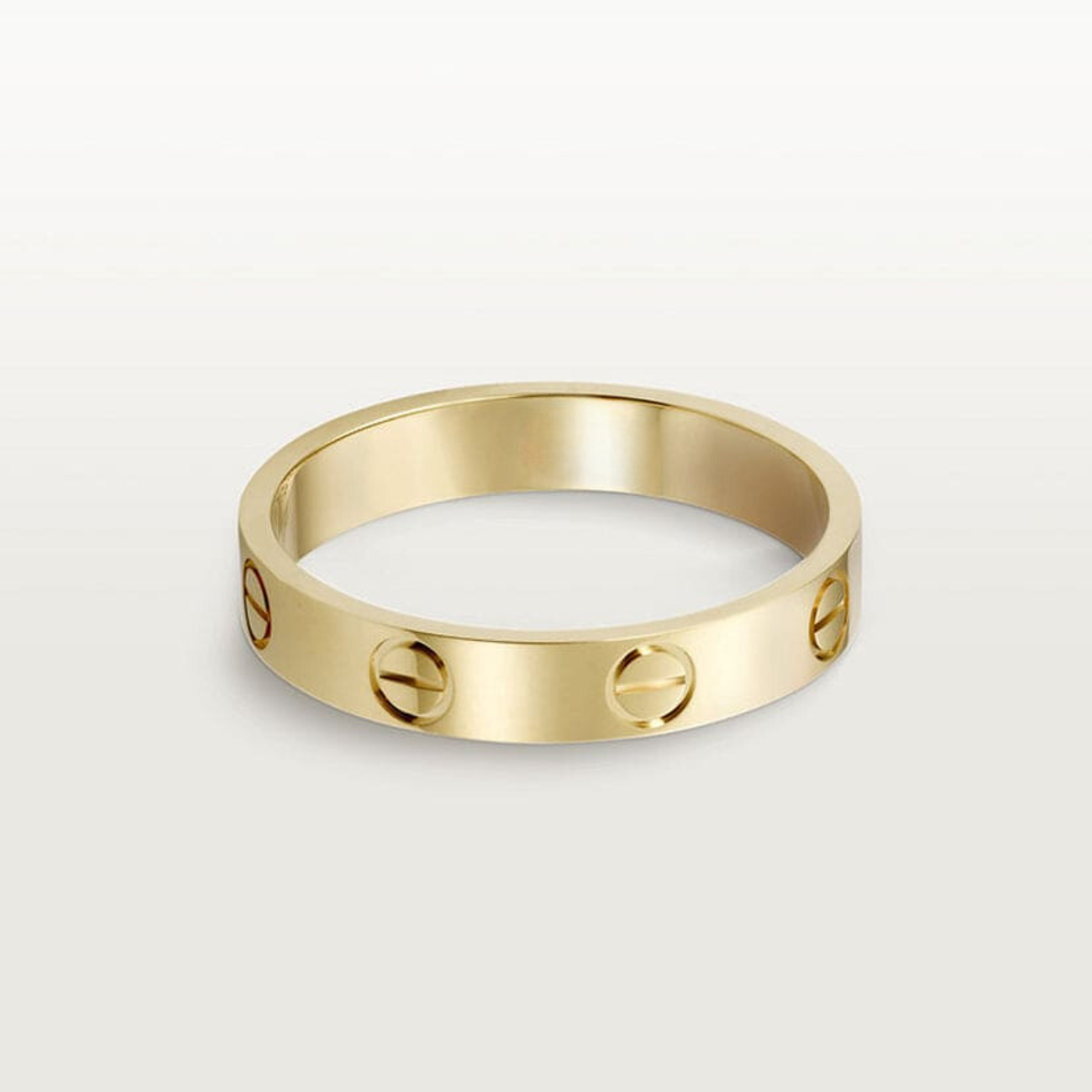 18K Celestial Love Wedding 4mm Ring