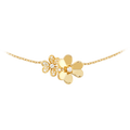 18K Celestial Frivole Clover Clover Necklace
