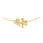 18K Celestial Frivole Clover Clover Necklace