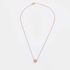18K Celestial Trinity Pink Sapphire Necklace