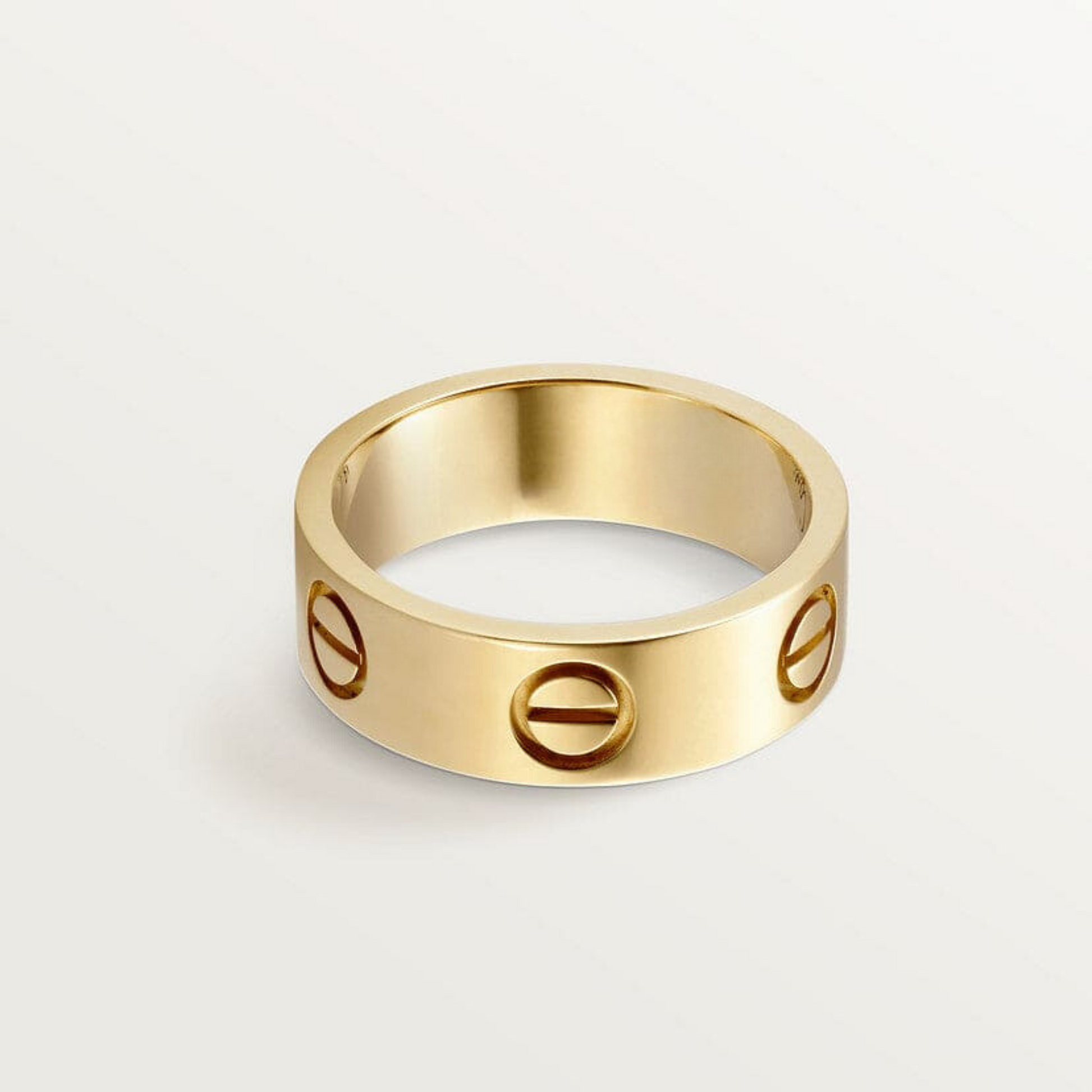 18K Celestial Love Wedding 6mm  Ring
