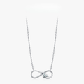 Infinite Embrace Heart Pendant Necklace – 925 Sterling Silver Romantic Jewelry