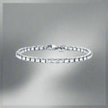 18K Celestial T Venetian Link Bracelet