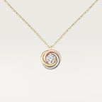 18K Celestial Trinity Diamond Necklace