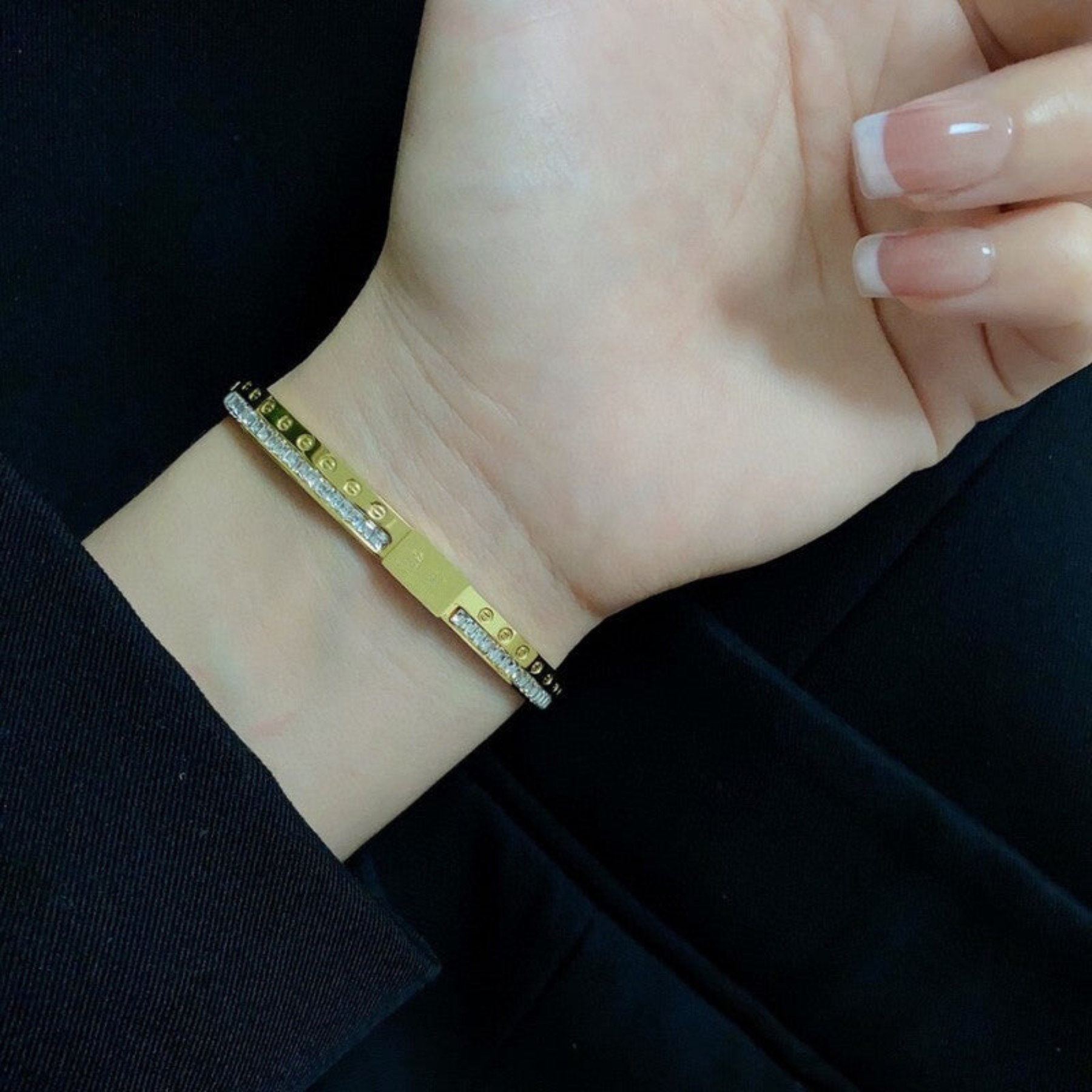 18K Celestial Love Diamond Bracelet