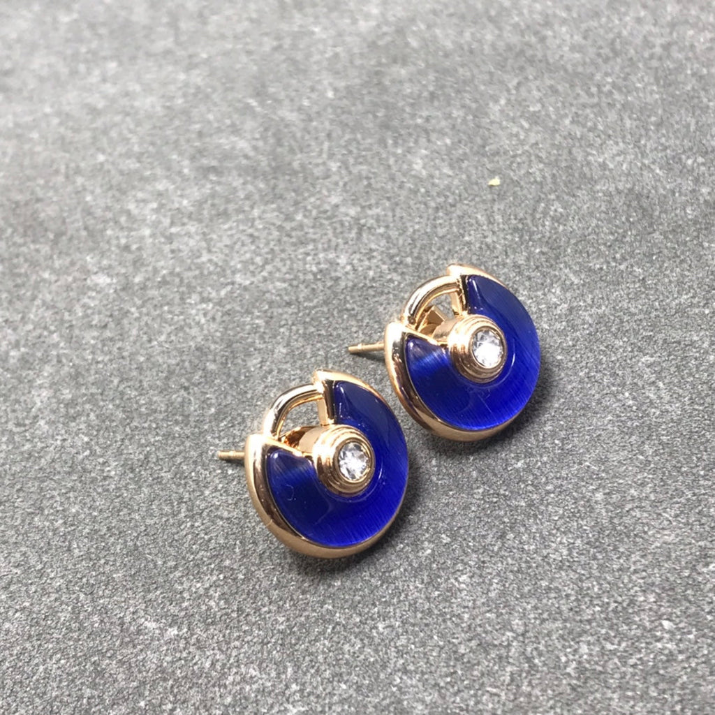 18K Celestial Amulette De Earrings