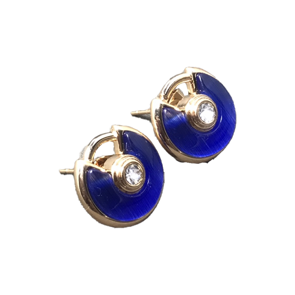 18K Celestial Amulette De Earrings