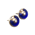 18K Celestial Amulette De Earrings