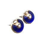 18K Celestial Amulette De Earrings