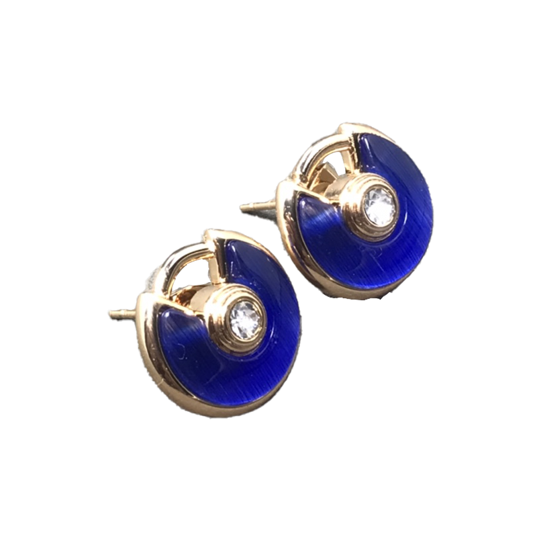 18K Celestial Amulette De Earrings