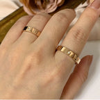 18K Celestial Love Wedding One Diamond Ring