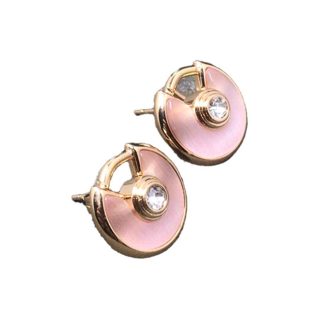 18K Celestial Amulette De Earrings