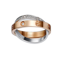 18K Celestial Love Diamond Ring