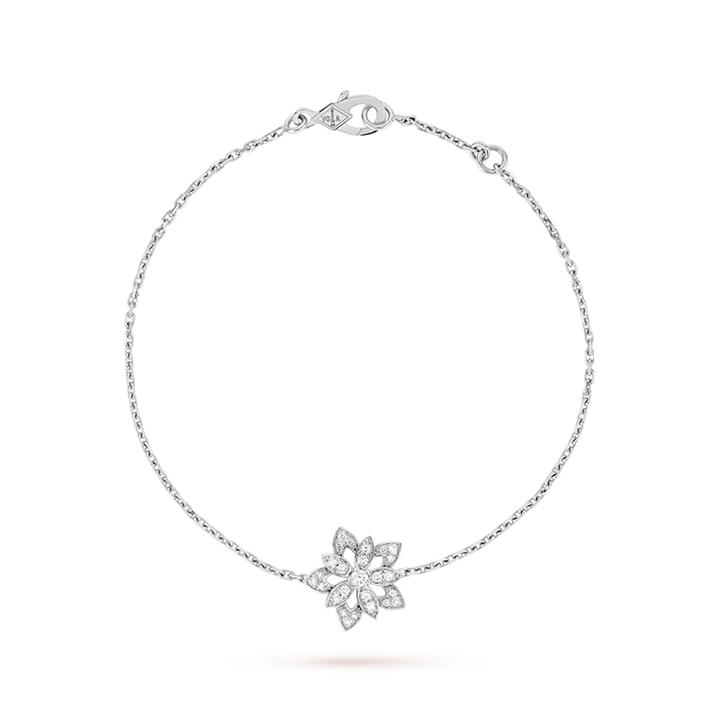 18K Celestial Lotus Openwork Bracelet