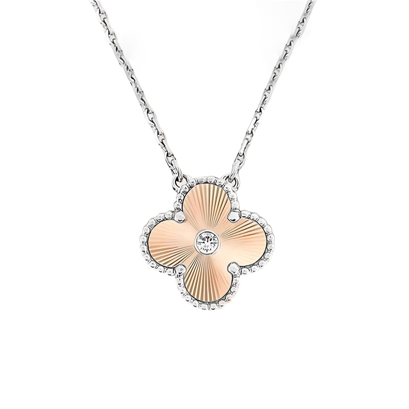 18K Celestial Vintage Alhambra Holiday Pendant Necklace