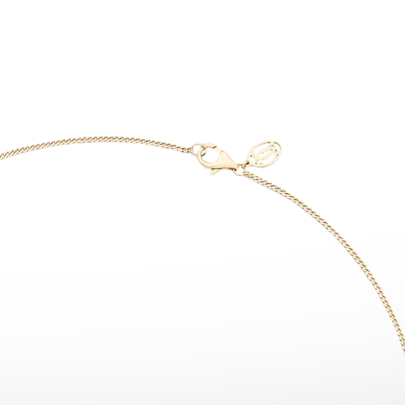 18K Celestial Trinity Cushion Diamond Necklace