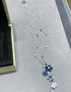 18K Celestial Folie Des Pr̩s Pendant Necklace