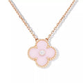 18K Sweet Alhambra Pink Necklace