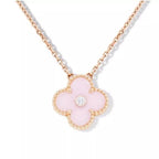 18K Sweet Alhambra Pink Necklace