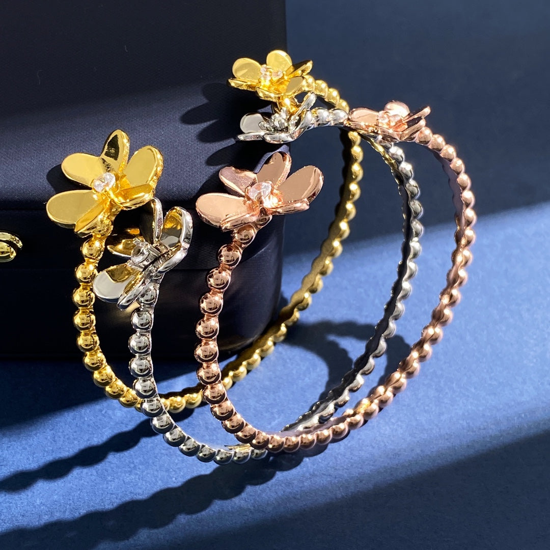 18K Celestial Frivole Open Bracelet