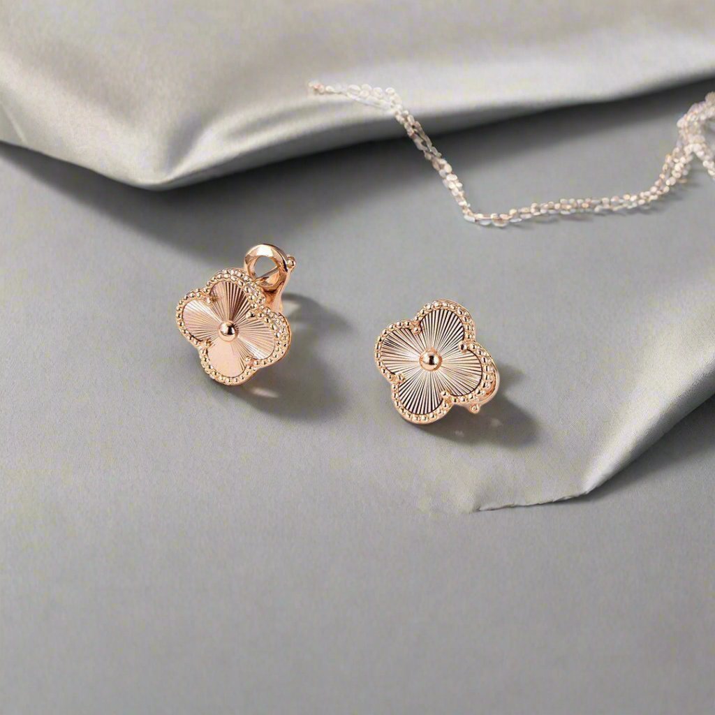 18K Celestial Vintage Alhambra Earrings