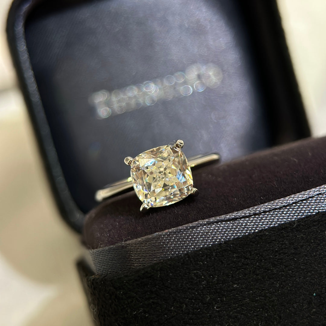 18K Celestial T True Engagement Ring