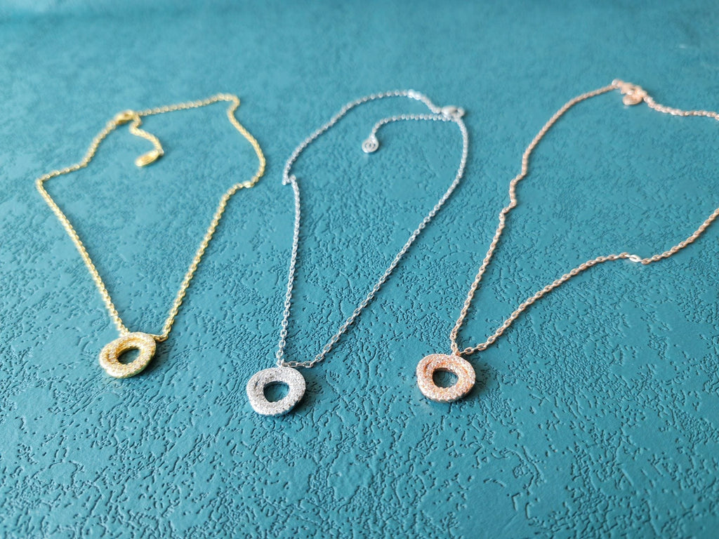 18K Celestial Trinity Necklace