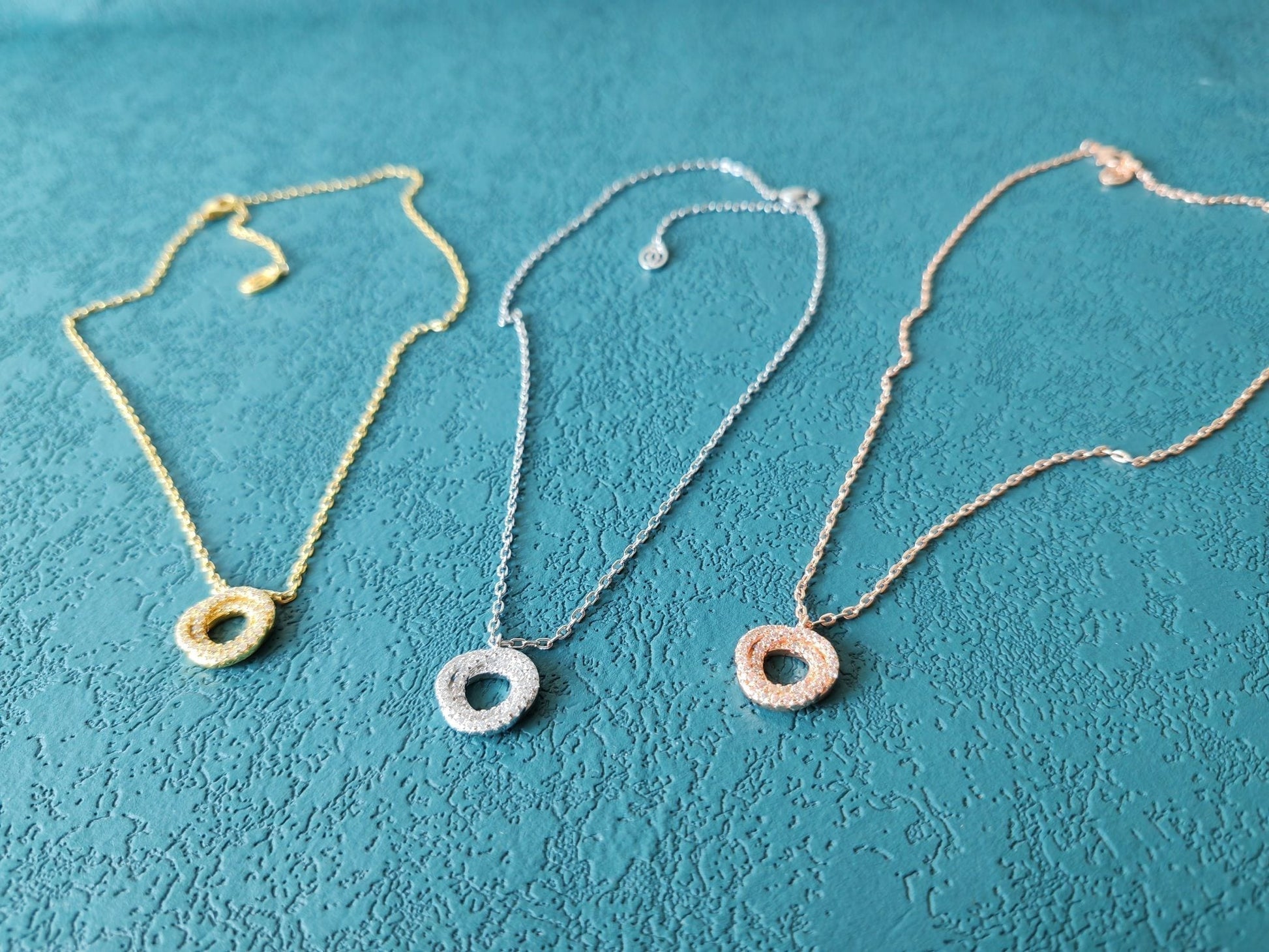 18K Celestial Trinity Necklace