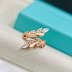 18K Celestial T Victoria Vine Bypass Ring