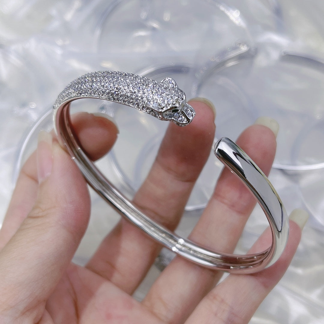 18K Celestial Panth̬re De Diamonds Bracelet