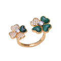 18K Celestial Cosmos Between the Finger Diamond Ring