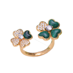 18K Celestial Cosmos Between the Finger Diamond Ring