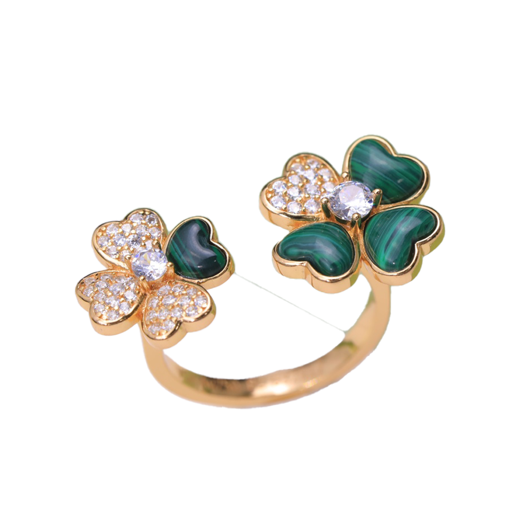 18K Celestial Cosmos Between the Finger Diamond Ring