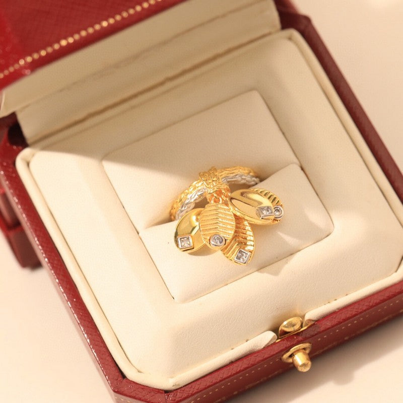 18K Celestial Grain De Caf̩ Ring
