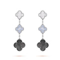 18k Magic Alhambra Three Motifs Earrings