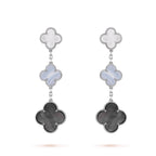 18k Magic Alhambra Three Motifs Earrings