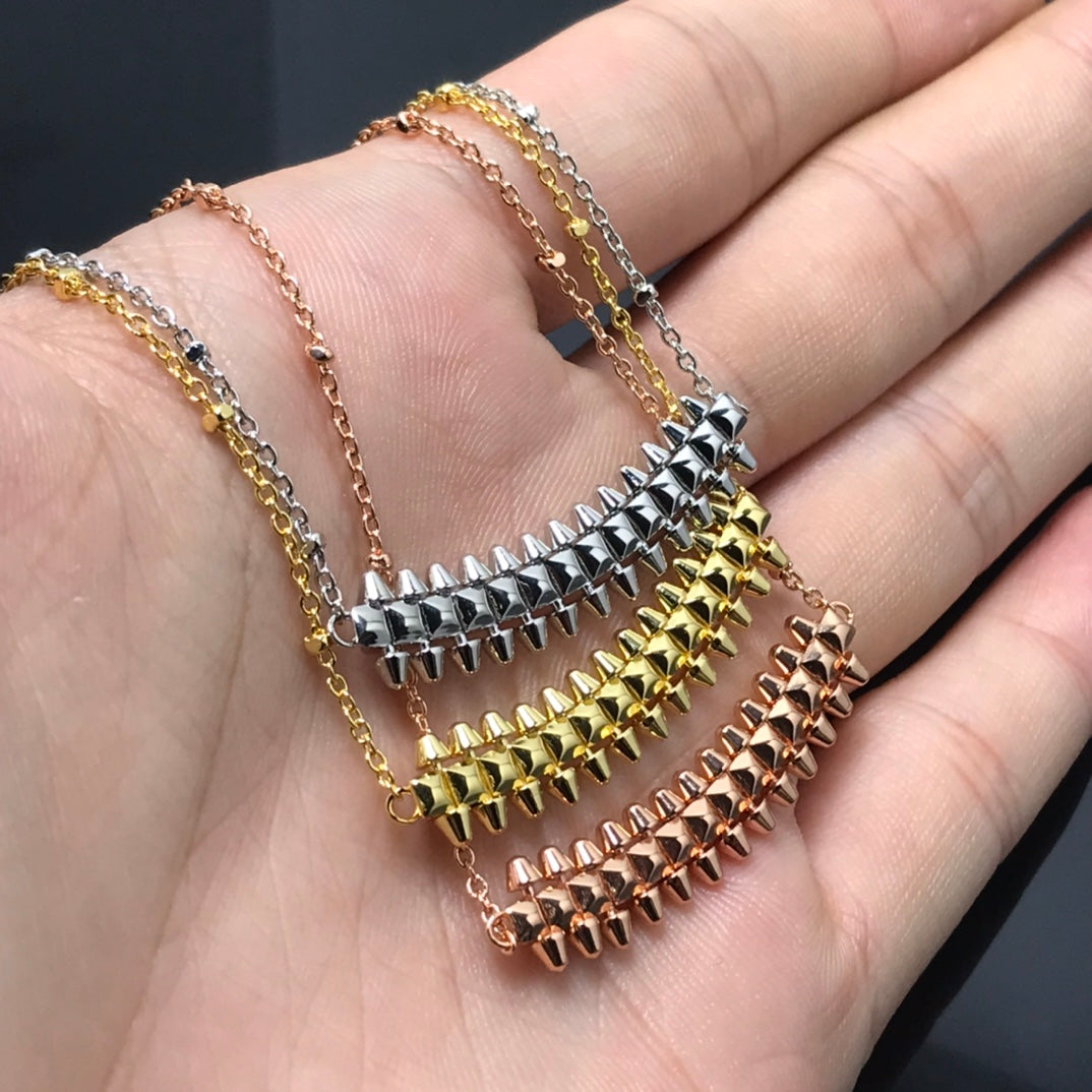 18K Celestial Clash De Necklace