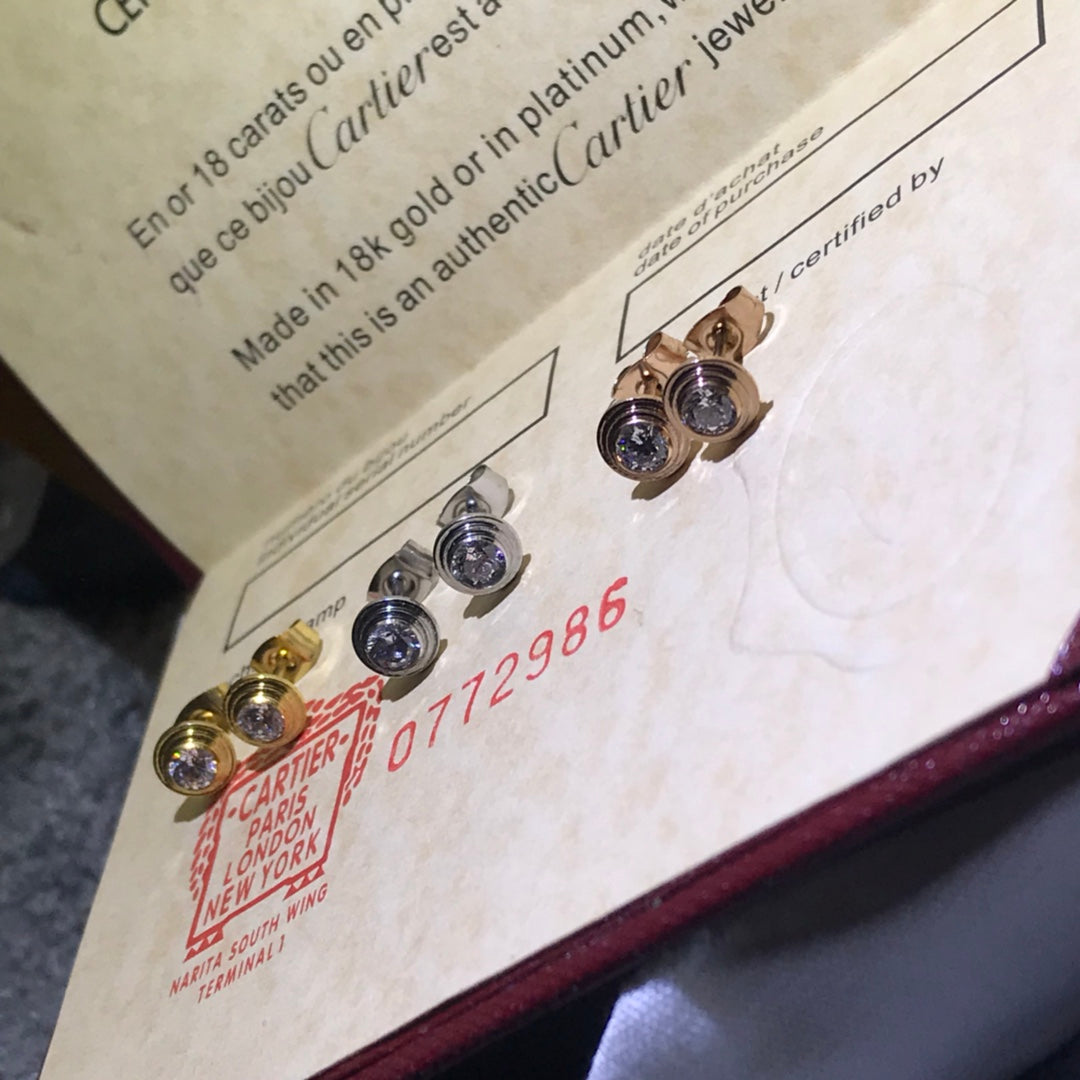 18K Celestial D'amour Medium Earrings